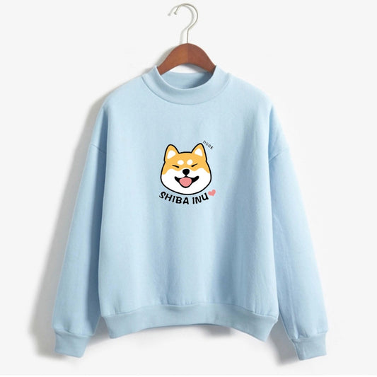 Women's Harajuku Cute Japanese Shiba Innu Sweater